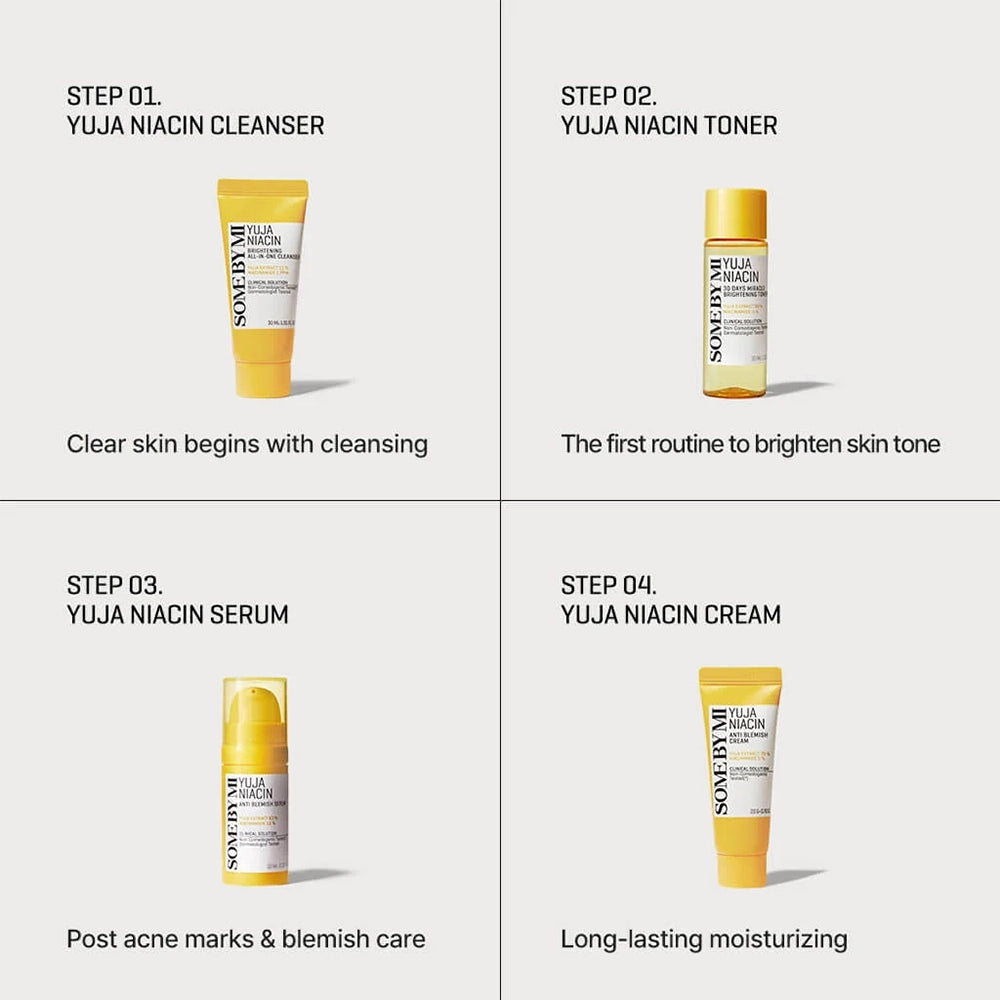 SOME BY MI Yuja Niacin Anti Blemish Starter Kit