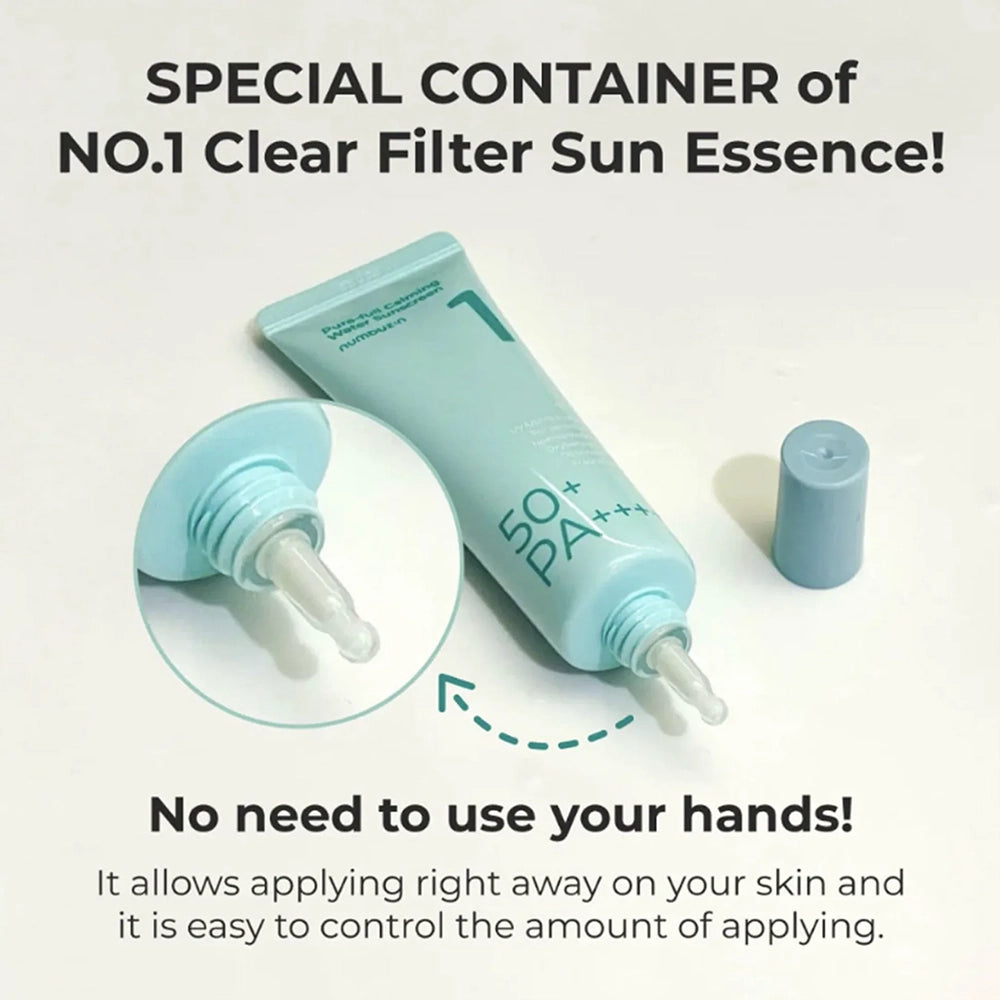 numbuzin Clear Filter sun Essence Cica + Hyaluronic Acid 1