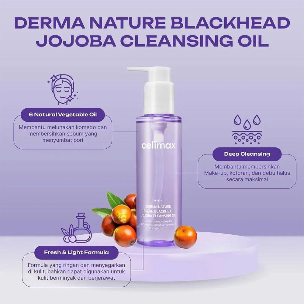 celimax Derma Nature Fresh Blackhead Jojoba Cleansing Oil