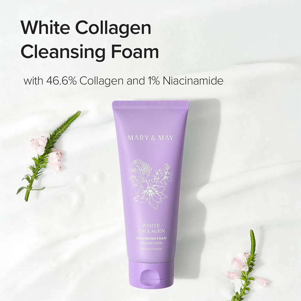 MARY&MAY White Collagen Cleansing Foam
