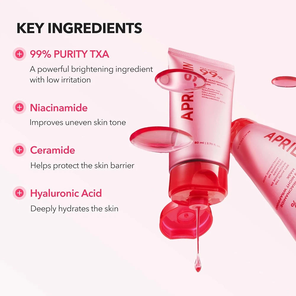 APRILSKIN TXA Niacinamide 99 Night Wrapping Mask