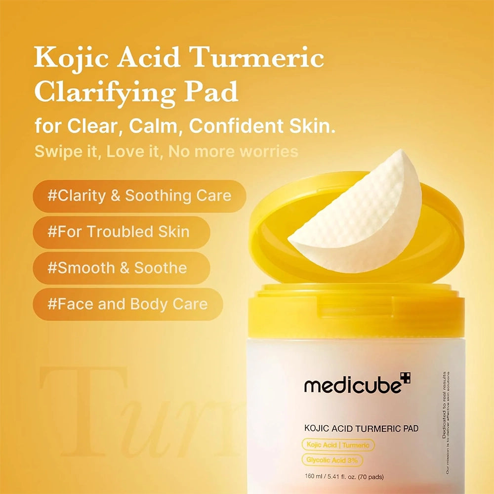 medicube Kojic Acid Turmeric Brightening Bundle (7-Step Complete Glow Routine)