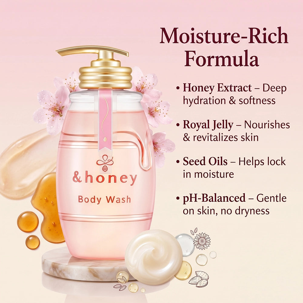 &honey Melty Moist Body Wash