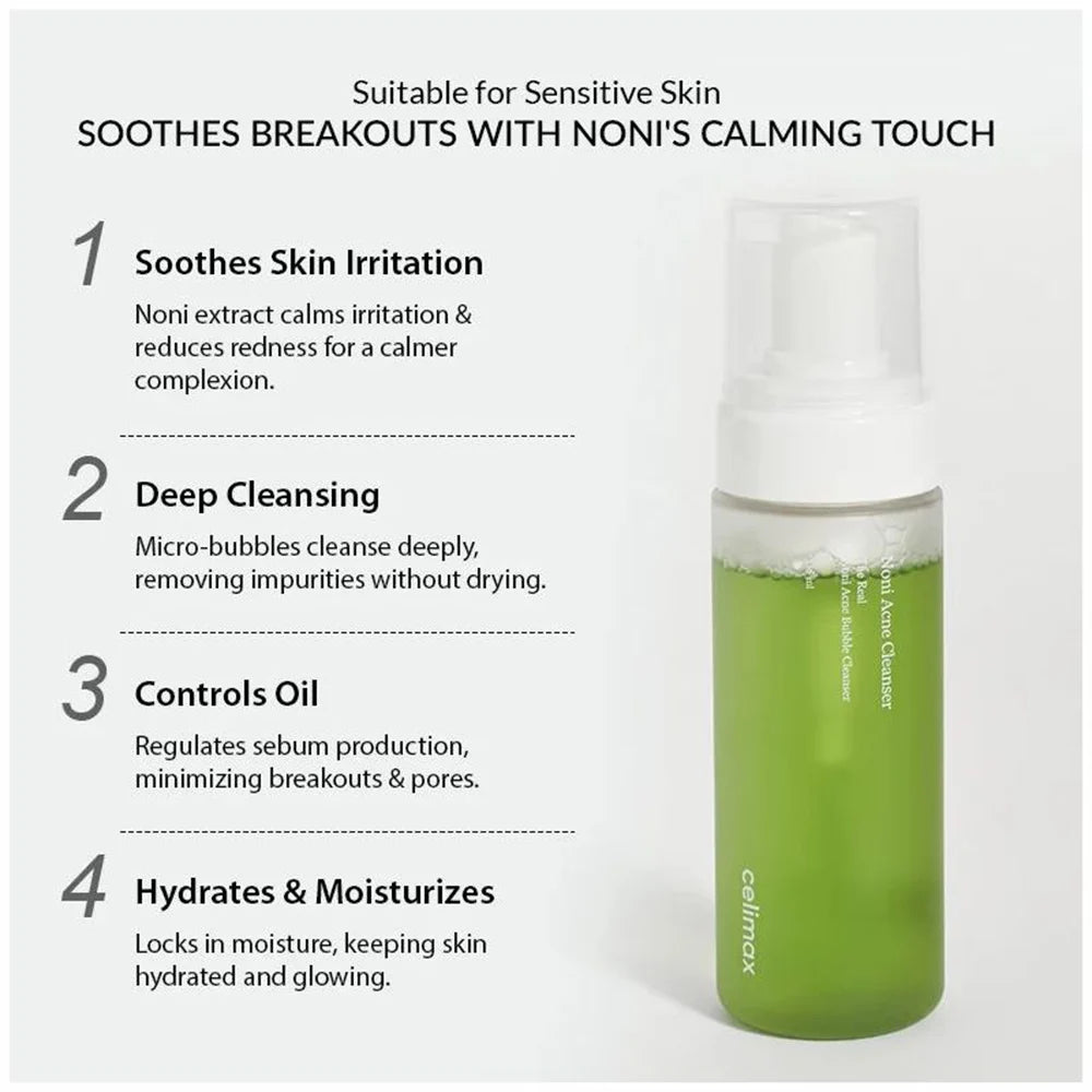 celimax The Real Noni Acne Bubble Cleanser