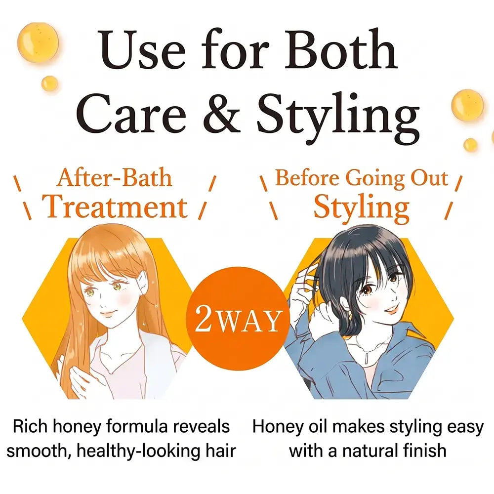 &honey Fleur Kinmokusei & Mimosa Moist Hair Oil 3.0