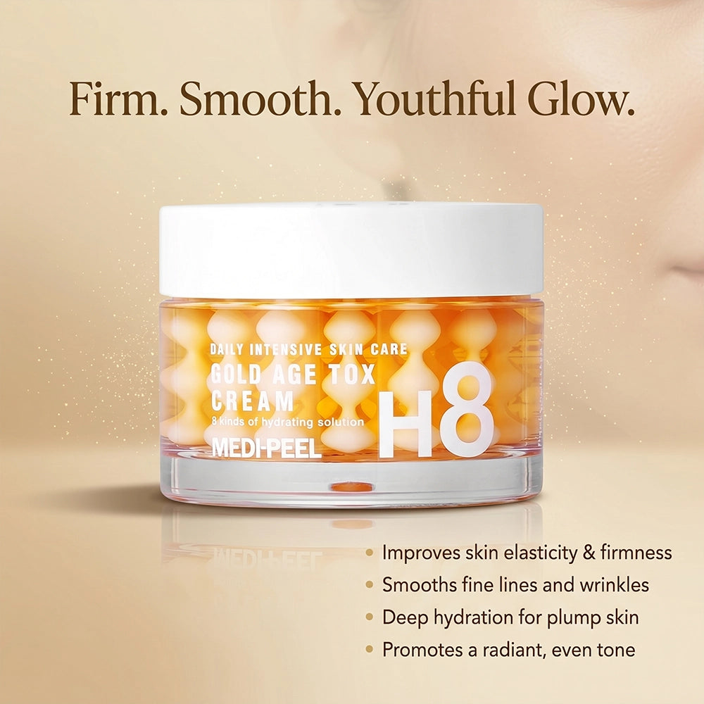 MEDIPEEL Care Gold Age Tox Cream 8 Kinds of Hydrating Solution