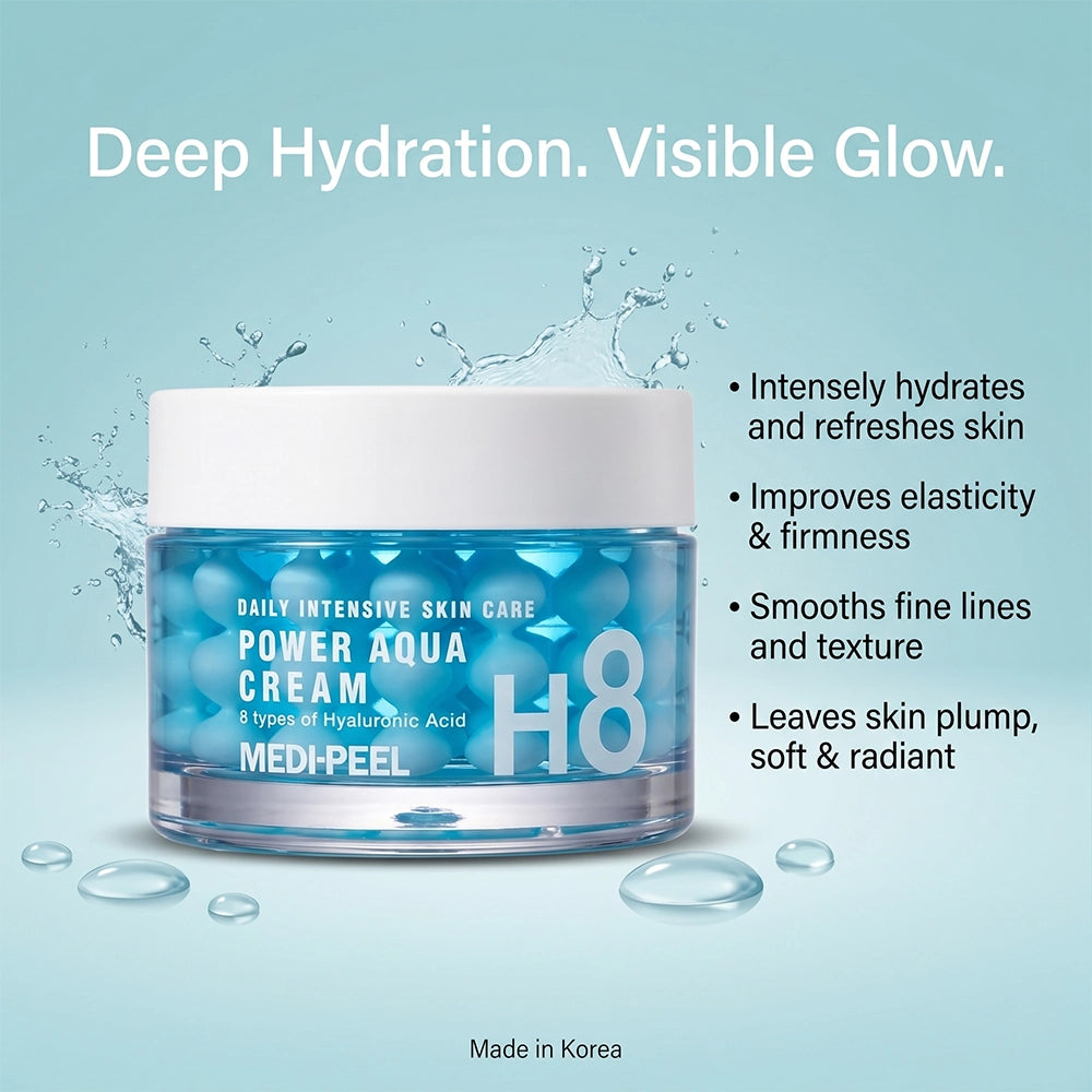 MEDIPEEL Power Aqua Cream 8 Types of Hyaluronic Acid