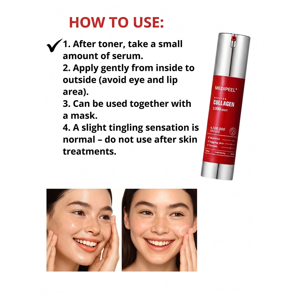 MEDIPEEL Peptide Collagen 3,000 shot