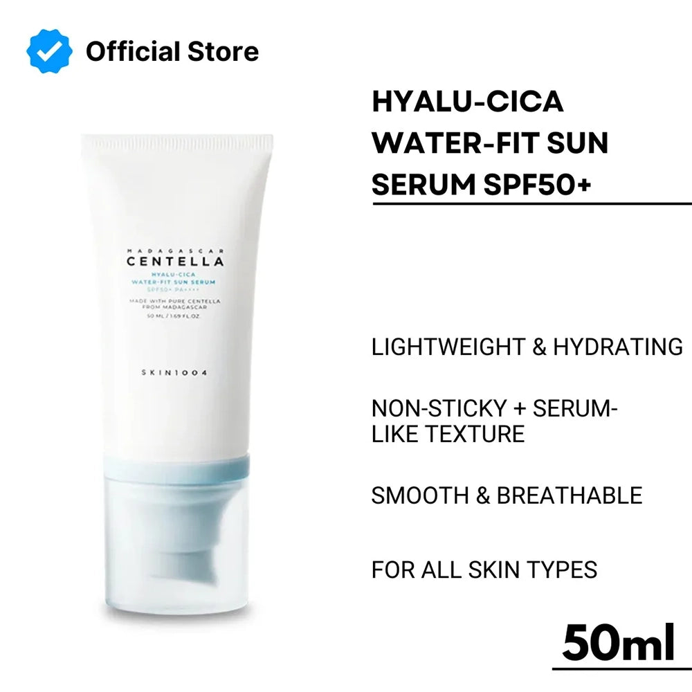 Madagascar Centella Hyalu-cica Water Fit Sun Serum SPF 50