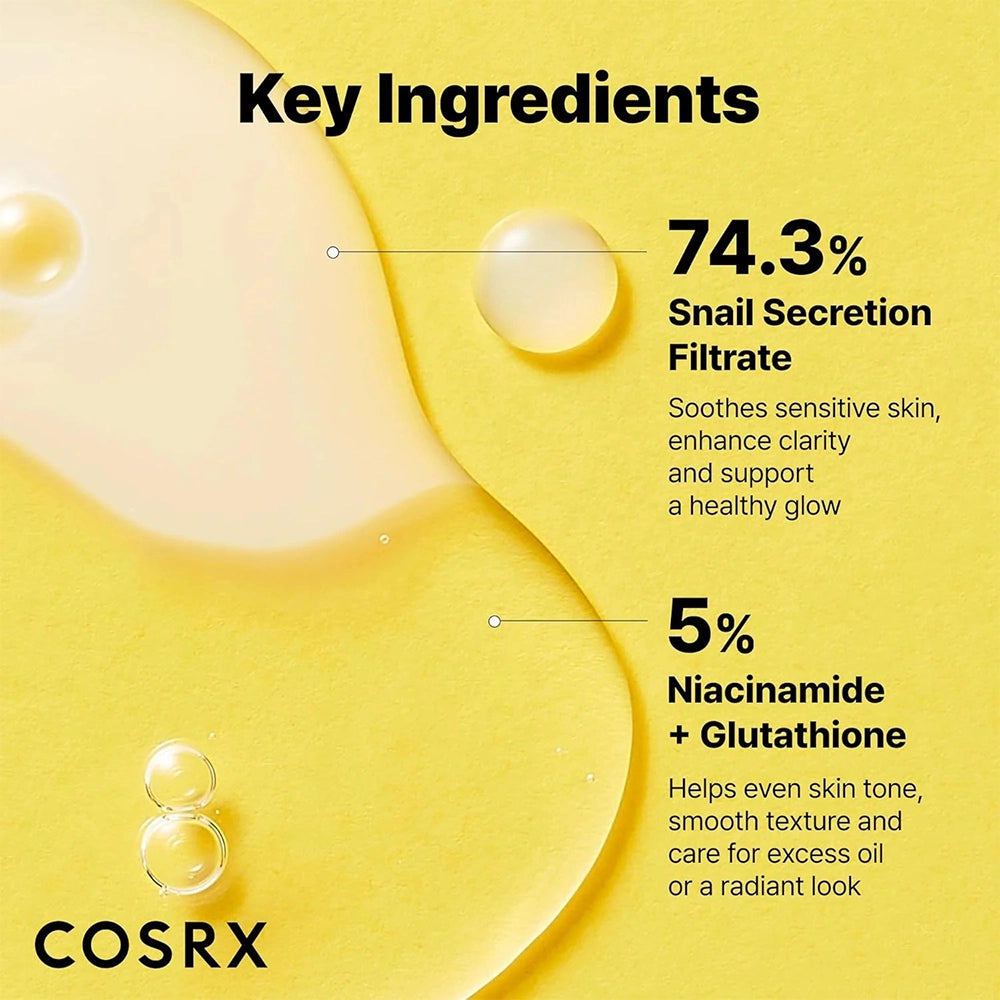 COSRX Advanced Snail Radiance dual Essence