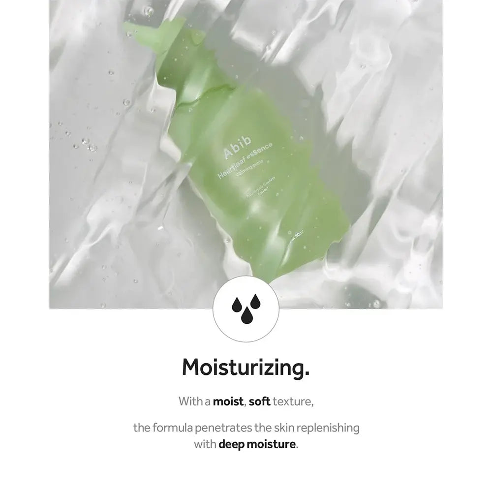 Abib Heartleaf Essence Calming Pump