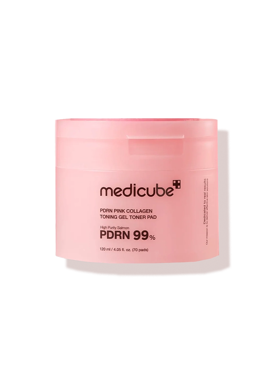 medicube - PDRN Pink Collagen Toning Gel Toner Pad