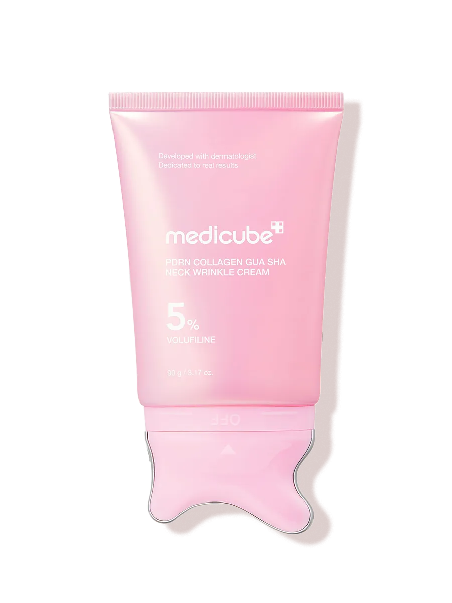 medicube PDRN Collagen Gua Sha Neck Wrinkle Cream