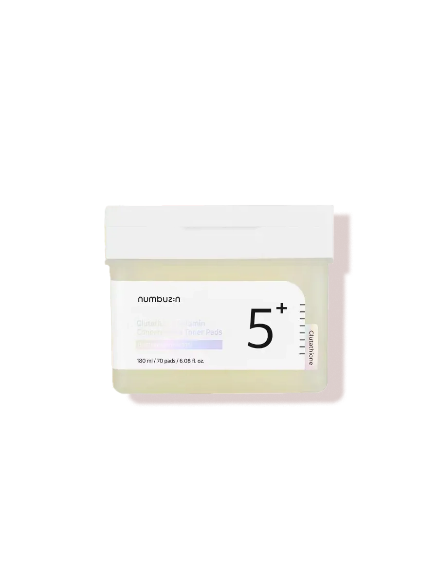 numbuzin Glutathione Vitamin Concentrated Toner Pad 5+