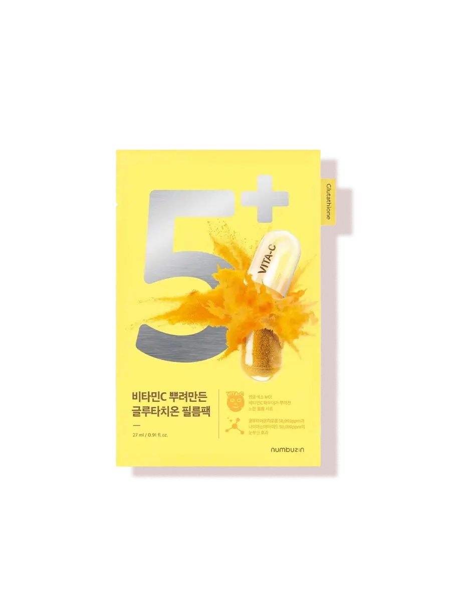 numbuzin No.5+ Vitamin Spotlight Sheet Mask